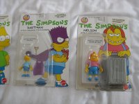 Simpsons 2, Mattel 1990, FULL SET of 7 figures + Boob Tube, MIP.JPG